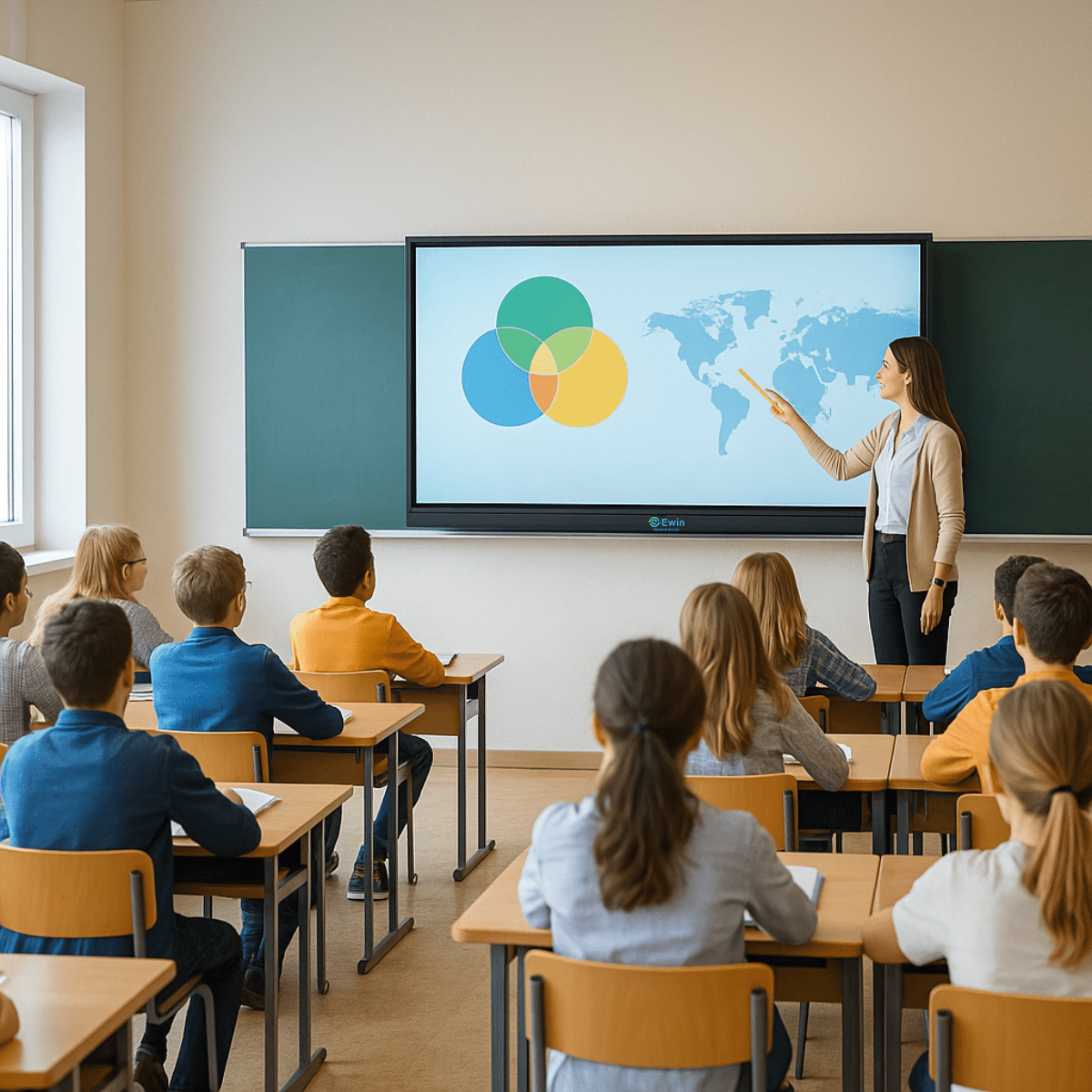 Màn hình tương tác EWIN cho phòng họp doanh nghiệp hiện đại